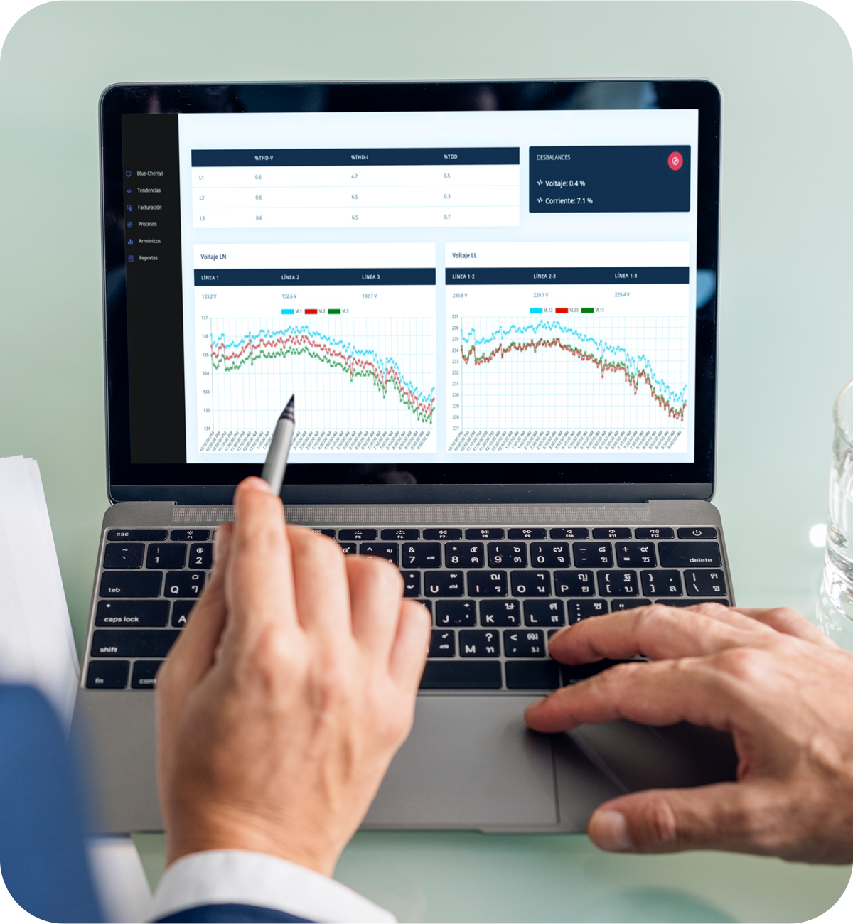 Dashboard energético